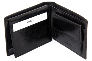 Bifold Soft Leather 2 Credit Card 2 ID Window Gift Box