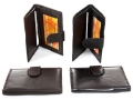 Genuine Leather Slim 3 Credit Card & ID Holder