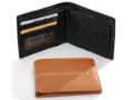 Leather BiFold Credit Card ID Window Double Bill