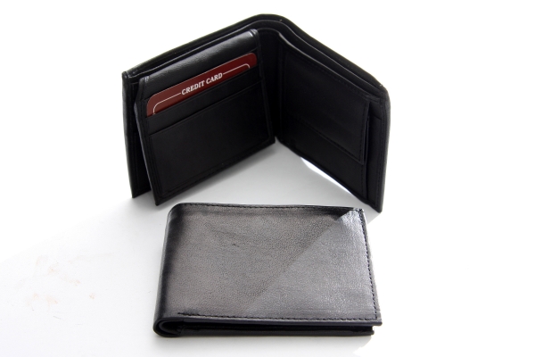 Double Bill Wallet 6 Credit Card 1 ID Window 