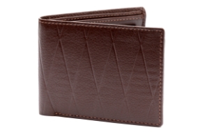 Leather BiFold 5 Credit Card 1 ID Window Exterior Pattern