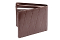 Leather BiFold 5 Credit Card 1 ID Window Exterior Pattern