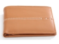 Leather BiFold Credit Card ID Window Double Bill