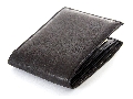 Mens 8 Credit Card 2 ID Window BiFold Leather