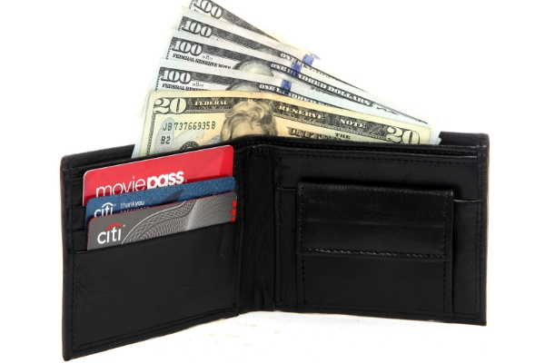 Mens Genuine Leather Cowhide Wallet Credit Card ID Holder Slim Bifold New