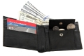 Mens Genuine Leather Cowhide Wallet Credit Card ID Holder Slim Bifold New
