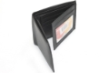 Double Bill 6 Credit Card 2 ID Window Leather Wallet