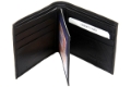Leather BiFold Wallet 9 Credit Card Slots