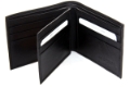 Leather BiFold Wallet 9 Credit Card Slots