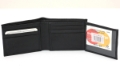 BiFold Leather Mens 9 Credit Card 1 ID Window