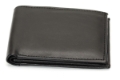BiFold Leather Mens 9 Credit Card 1 ID Window