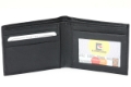 Leather 3 Credit Card 2 ID BiFold Double Bill