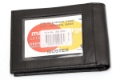 Leather 3 Credit Card 2 ID BiFold Double Bill