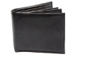 Leather Bifold 12 Credit Card Slot 2 ID Window