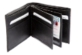 Leather Bifold 12 Credit Card Slot 2 ID Window