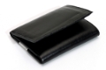 Trifold 6 Credit Card 1 ID Window Leather Wallet
