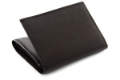 Leather Trifold 6 Credit Card 3 ID Window Wallet