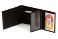 Leather Bifold 8 Credit Card Slots 2 ID Window
