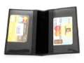 World Travel Handcrafted Leather Passport Holder