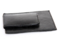 Leather Slim Design Magnetic Money Clip 3 Credit Card Holder