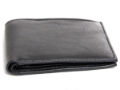 Mens 2 Id Window 6 Credit Card BiFold Leather Wallet