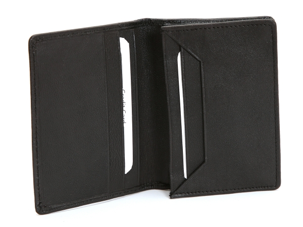 Leather Credit Card & ID Holder Slim Design