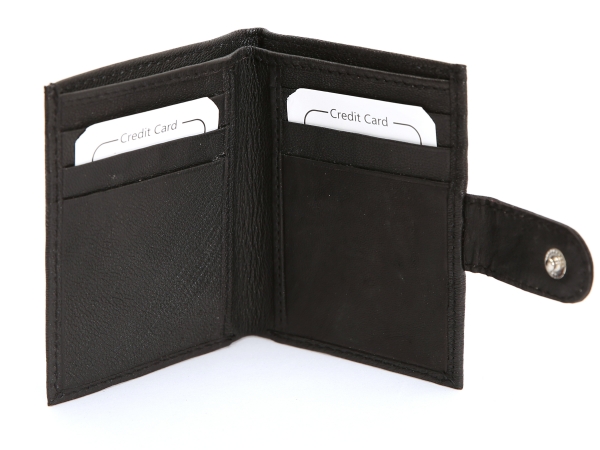 Leather Credit Card Holder Slim Design