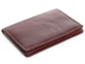 RFID Blocking Leather Credit Card & Id Holder Slim Design