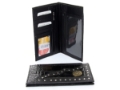 Check Book Leather Wallet