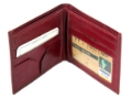 Mens Double Bill Bifold Leather Wallet