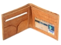Mens Double Bill Bifold Leather Wallet
