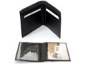 Leather Bifold 7 Credit Card 1 Id Window Lizard Embossed