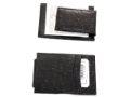 Ostrich Embossed Leather Slim Magnetic Money Clip 3 Credit Card Holder