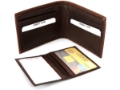 Leather Double Bill 8 Credit Card 1 Id Bifold