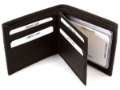 BiFold 9 Credit Card Double Stitch Design Leather