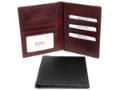 RFID Blocking Leather World Traveler Passport Holder Wallet