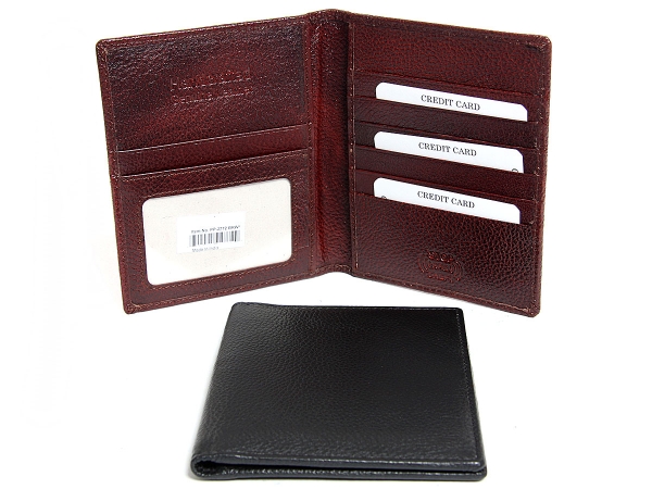 RFID Blocking Leather World Traveler Passport Holder Wallet