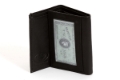 Leather TriFold 6 Credit Card 2 ID Window