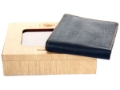 Leather Bifold 6 Credit Card Wallet w/ Gift Box