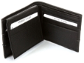 Double Bill Leather Bifold 9 Credit Cards 1 ID Window