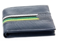 Double Bill Leather Bifold 9 Credit Cards 1 ID Window