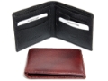 RFID Blocking 4 Credit Card Double Bill Leather