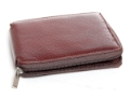RFID Double Bill Bifold Leather 9 Credit Card 1 Id Window