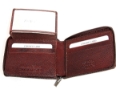 RFID Double Bill Bifold Leather 9 Credit Card 1 Id Window