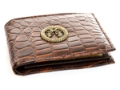BiFold Double Bill 6 Credit Card 2 ID Cross Gun Concho Wallet