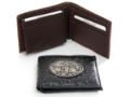 BiFold Double Bill 6 Credit Card 2 ID Bull  Design Concho Wallet